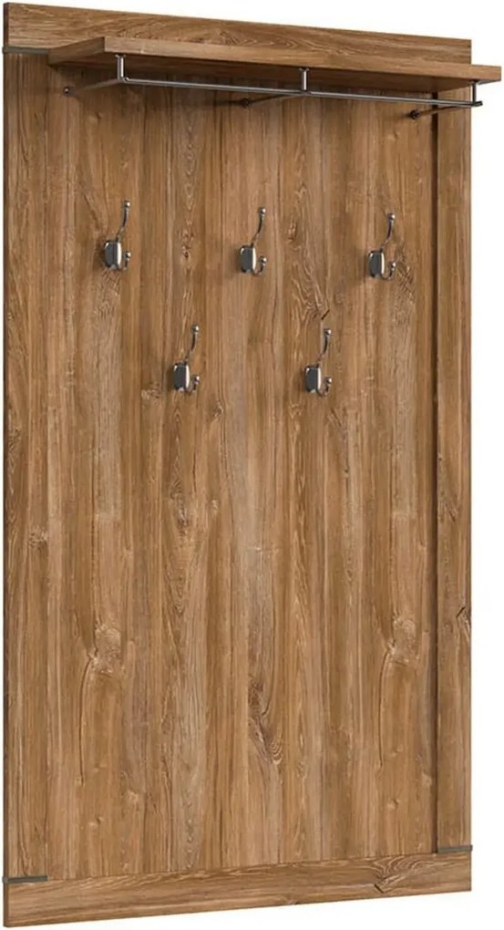 Cuier hol GENT, stejar stirling, PAL, 101x24x168 cm