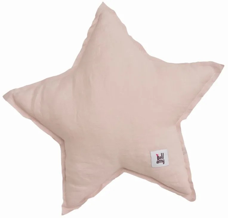 Perna decorativa din in Culoare Roz, STAR DUSTY