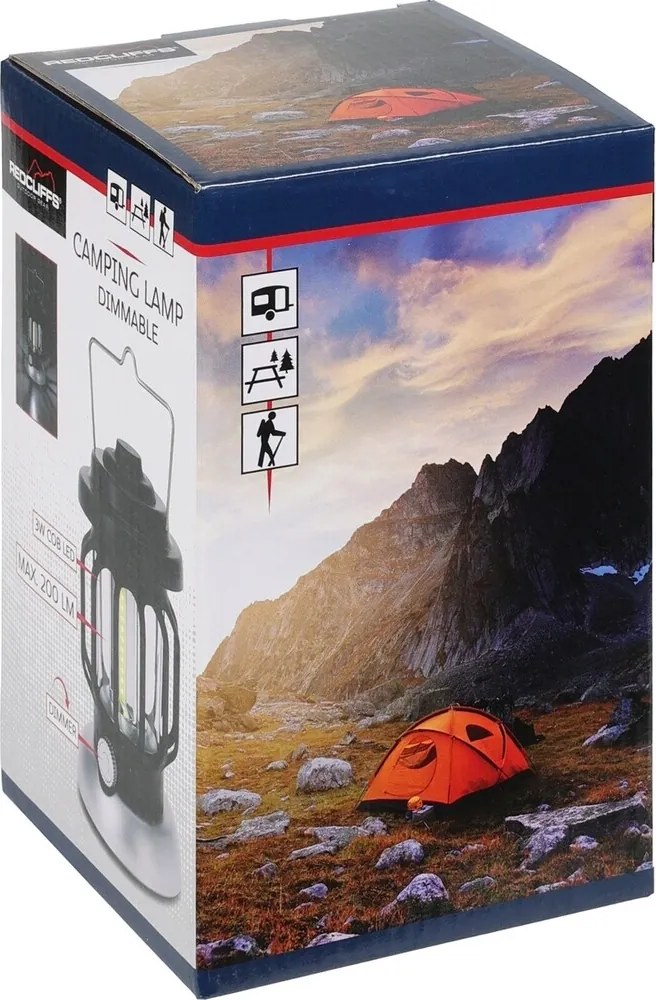 Lampă cu LED Redcliffs Camping, 10,8 x 16,5  cm