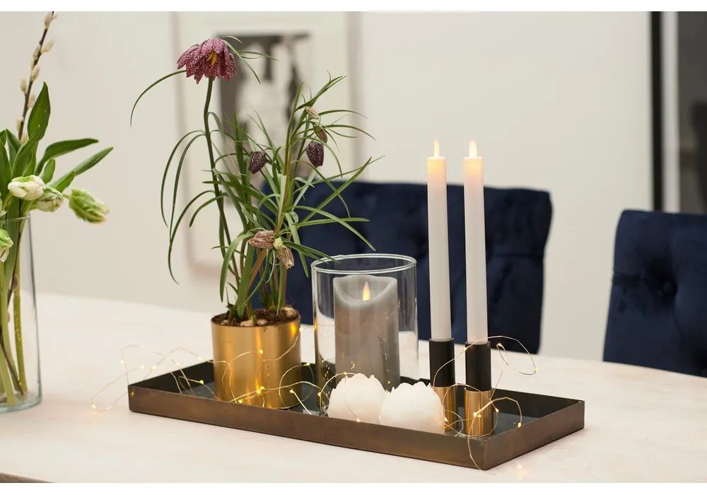 Lumânări LED 2 buc. cu baterii (înălțime 25 cm) Sara Crown – Sirius