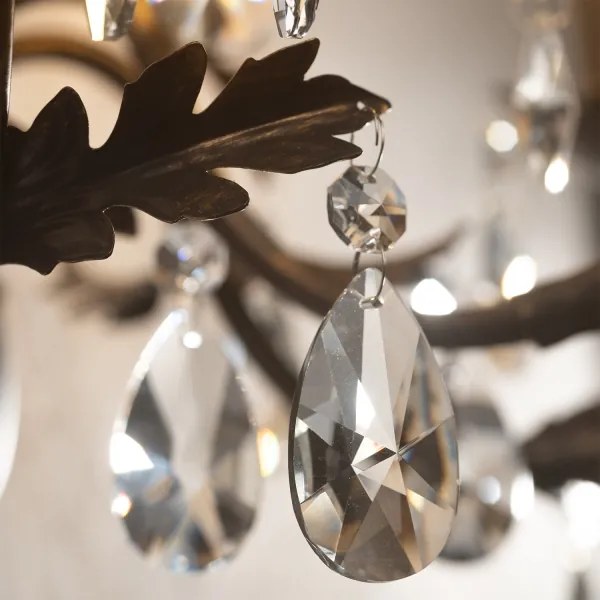 Aplică TERESA 5xE14/6W/230V bronz ONLI