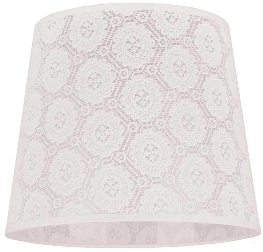 Duolla - Abajur pentru lampă de birou CLASSIC M E27, Ø 24 cm, alb