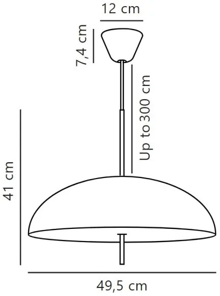 Lustră pe cablu DFTP by Nordlux VERSALE 2xE27/15W/230V maro