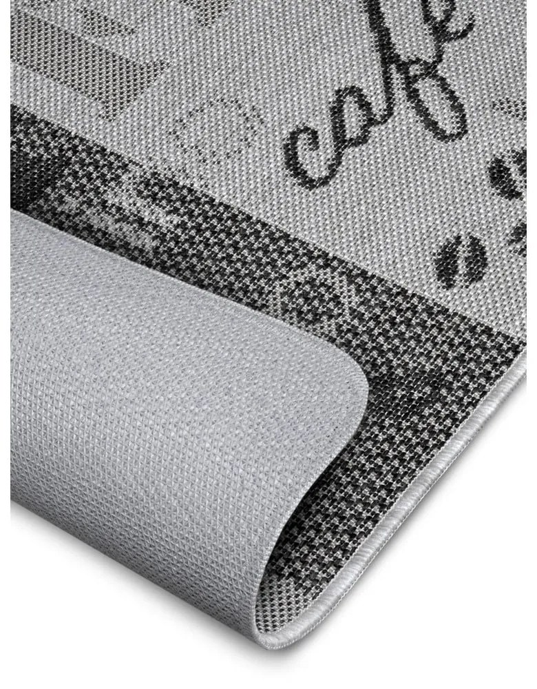 Covor de bucătărie Hanse Home Weave Coffee Selection, 70x180 cm, gri