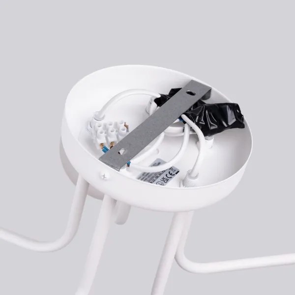 Lustră pe tijă Sollux SL.1660 ASTRAL 5xG9/8W/230V alb