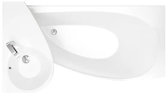 Ravak XJ1P1100000 - Lavoar suspendat AVOCADO 85x45 cm marmură turnată/alb