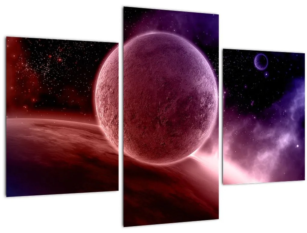 Tablou - Planetă (90x60 cm)