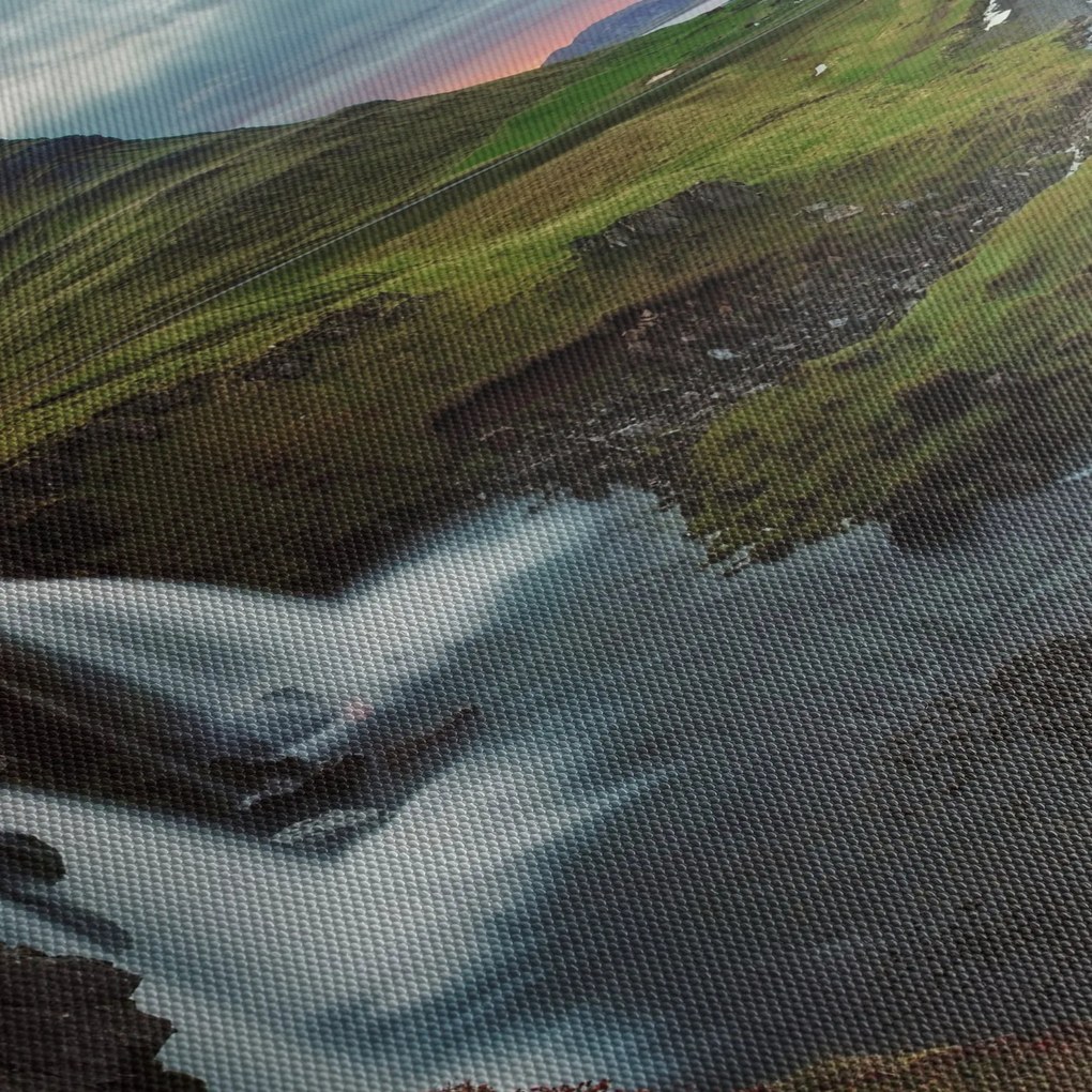 Tablou - Kirkjufell la apus (90x60 cm)