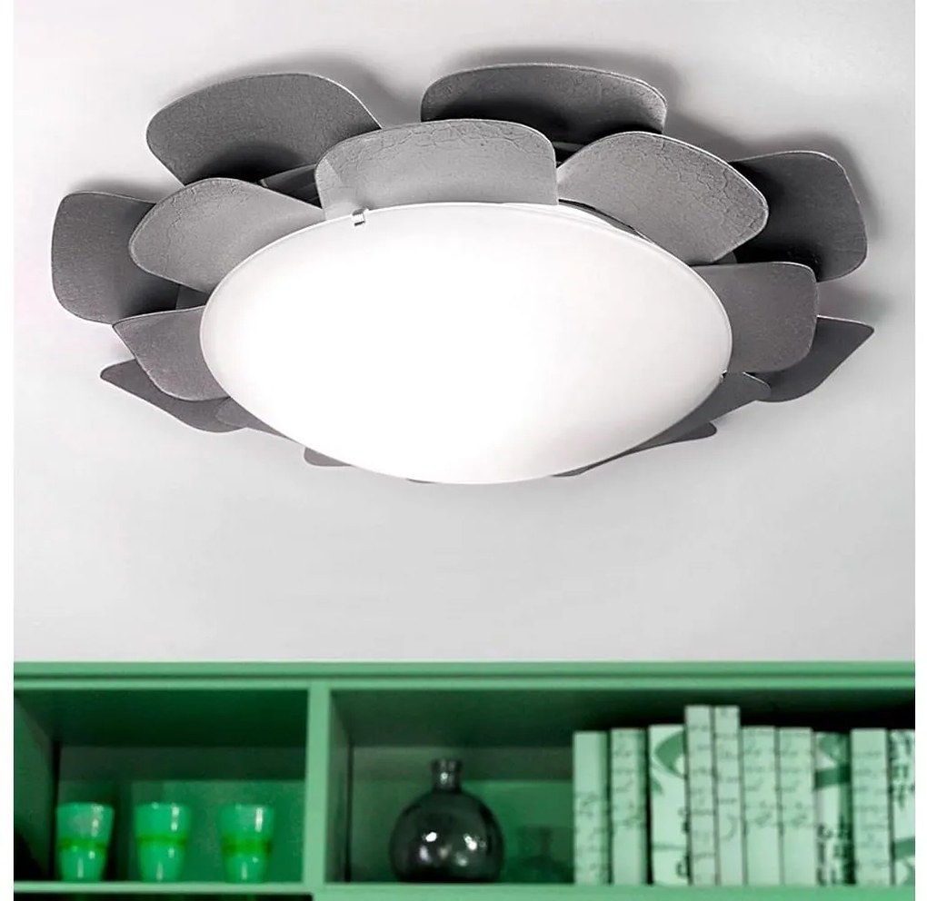 Eglo 92899 - Plafonieră ROCLETTA 1xE27/60W/230V