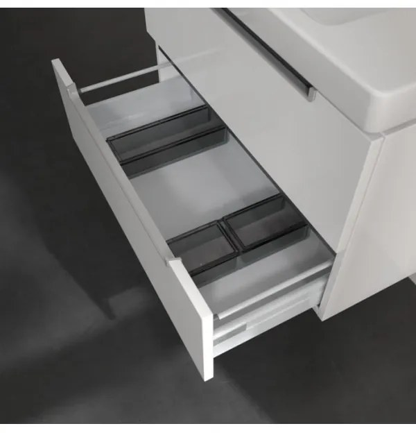 Dulap baza suspendat, Villeroy&amp;Boch Subway 2.0, 78.7x44.9x52cm, alb lucios, A69600DH