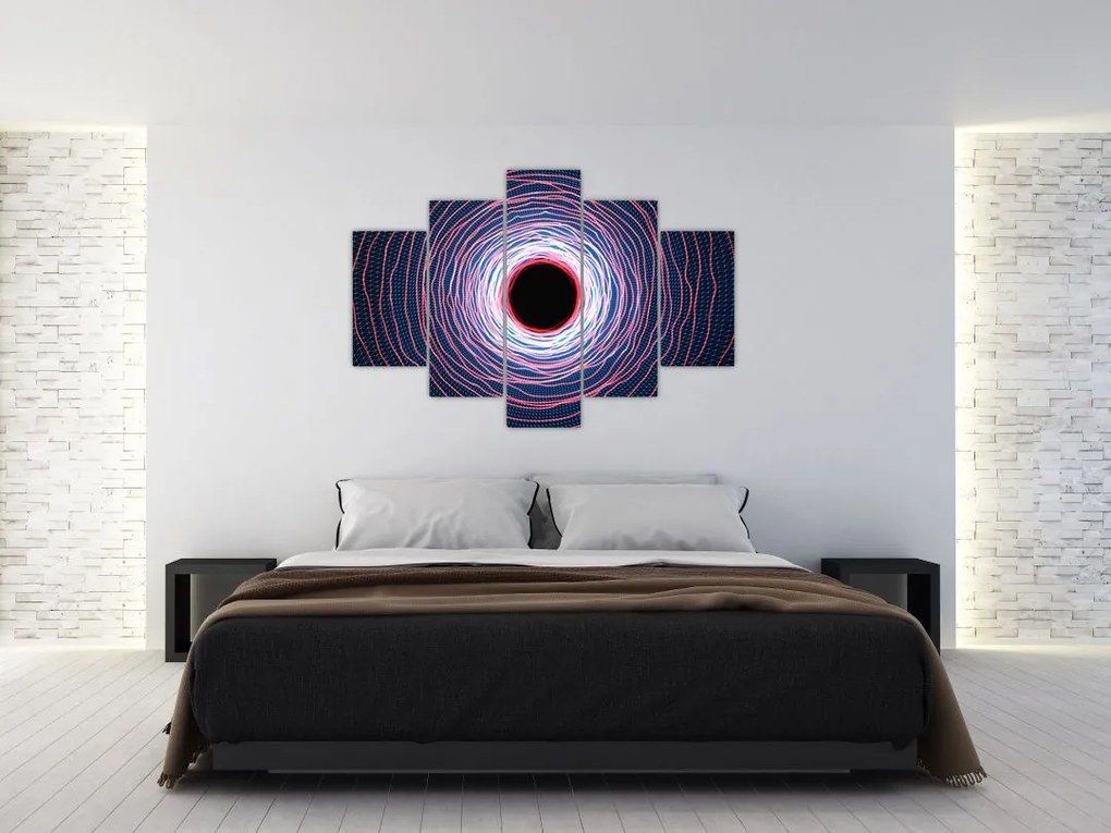 Tablou cercul abstact (150x105 cm)