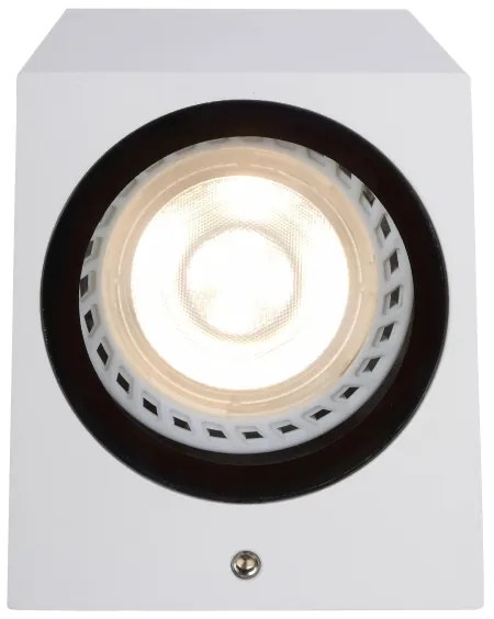 Lucide 69800/02/31 - Aplică de exterior ZARO 2xGU10/35W/230V IP44 alb