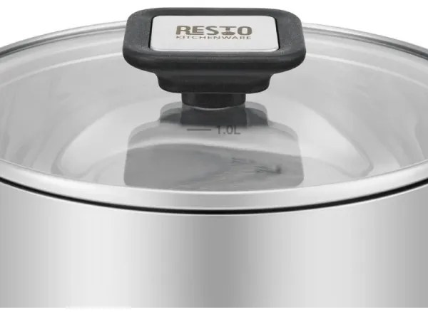 Resto ANSER oală cu capac, 1,8 l, 16 cm