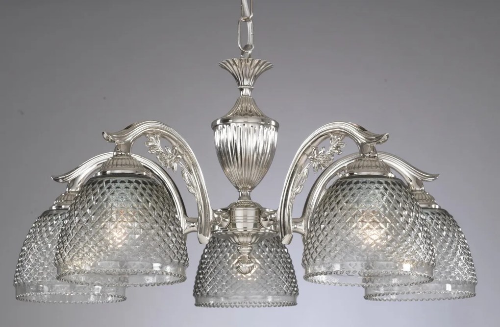 Candelabru cu 5 brate design italian 9801