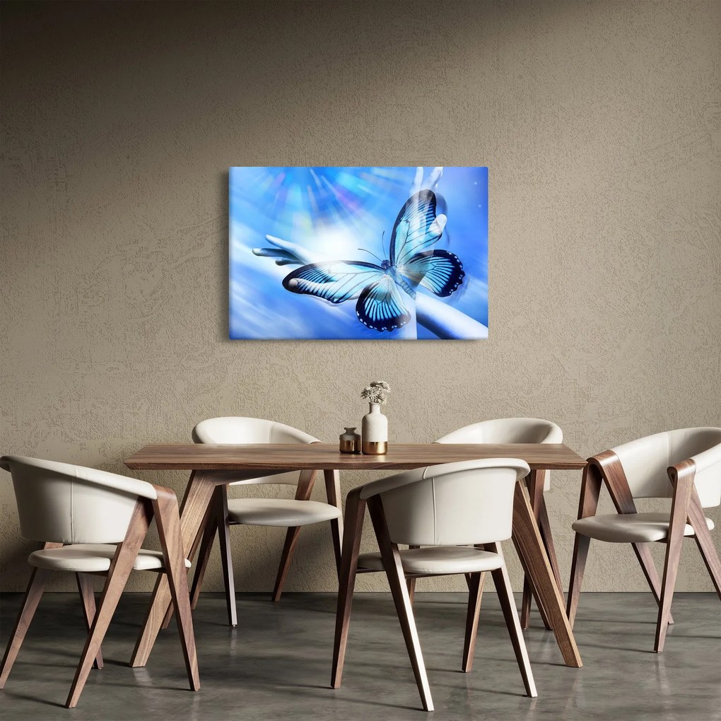Tablou - Fluture, simbolul speranței (90x60 cm)