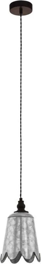 Eglo 43097 - Lustră pe cablu KARHOLD 1xE27/60W/230V