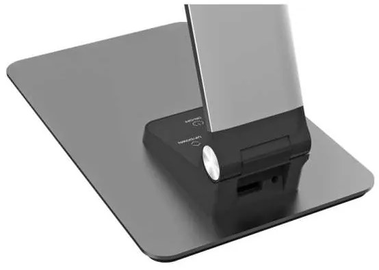 Lampă de masă Platinet ALU 10 W, USB, aluminiu / negru
