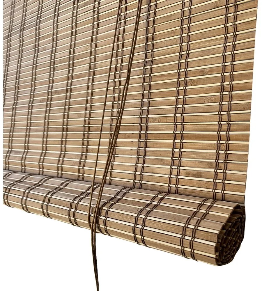 Jaluzea în culoare naturală din bambus 150x160 cm Lepus – Gardinia