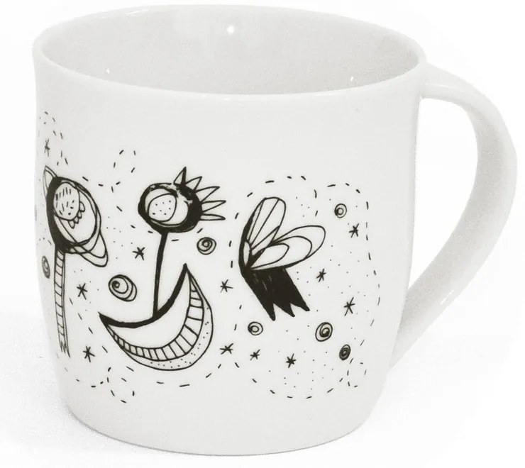 Cană Bonami din ediția limitată „Acasă e aici" de la Bumpkin Tattoo, 260 ml