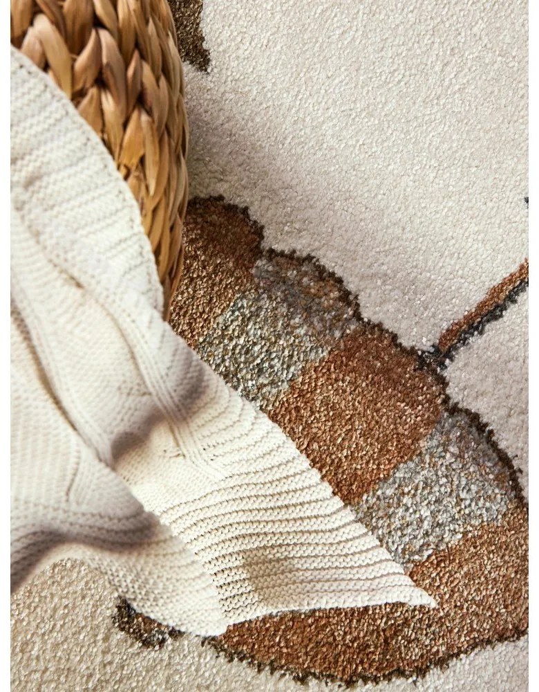 Covor pentru copii crem 160x230 cm Roar like a Lion Rainbow Party – Villeroy&amp;Boch