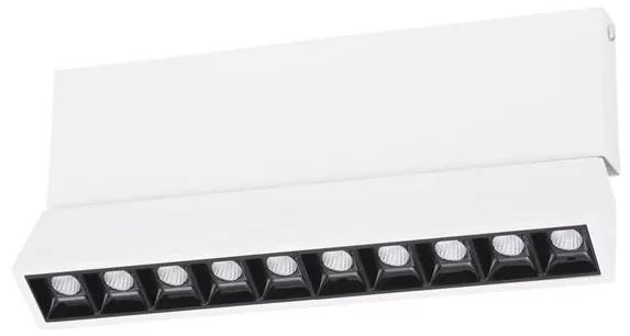 Spot LED aplicat ajustabil PAD 15W alb