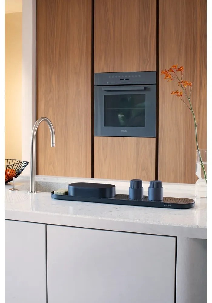 Suport pentru accesorii de spălat gri din plastic SinkStyle – Brabantia