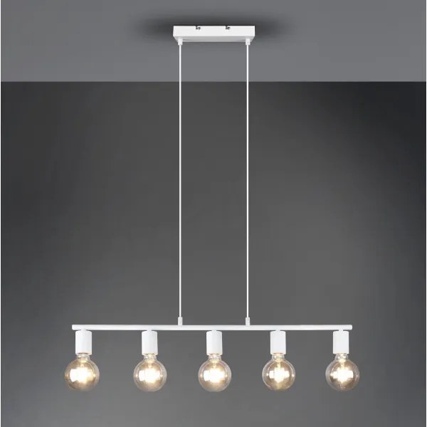Lustră pe cablu VANNES 5xE27/40W/230V Reality