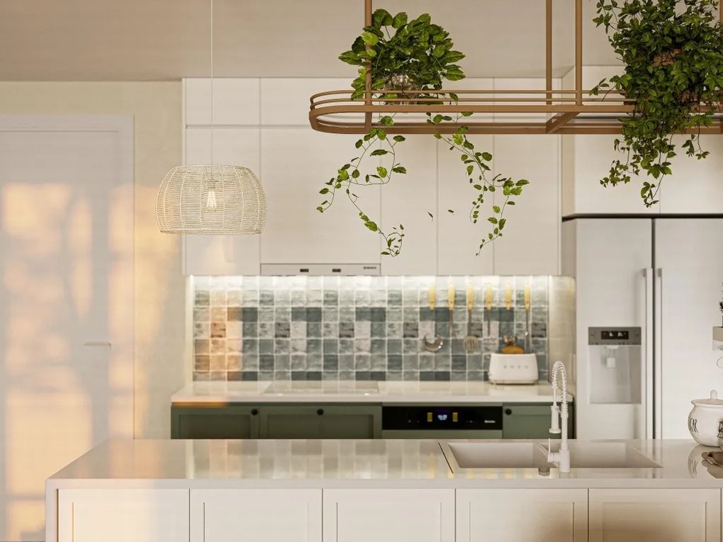 Lustra/Pendul stil decorativ natural Praslin I
