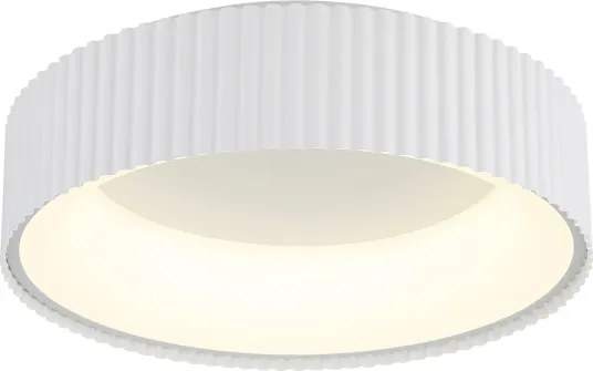 Globo 15924DW - plafonieră LED KEMP, 45W, 230V, 2700/4000/6000K, diam. 46 cm, albă