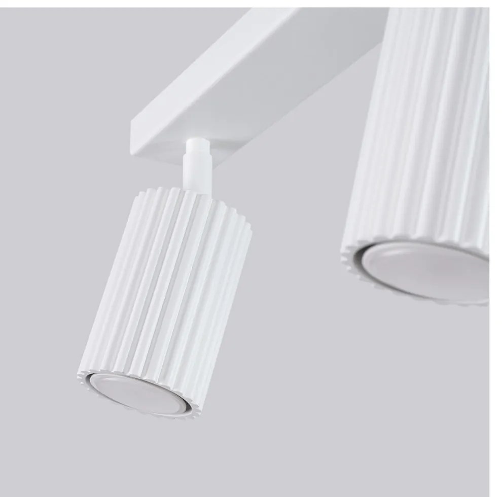 Spot alb 6,5x30 cm Gleam – Sollux