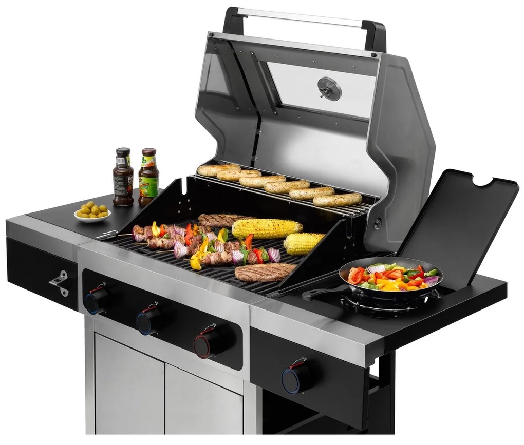 Tepro 3314 Keansburg 3 Ediție specială grill pegaz, 3 arzătoare, 128 x 62 x 118 cm