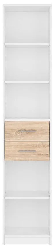 Raft Nepo Plus 26 (alb + stejar sonoma) . Promo -31%. 1098376