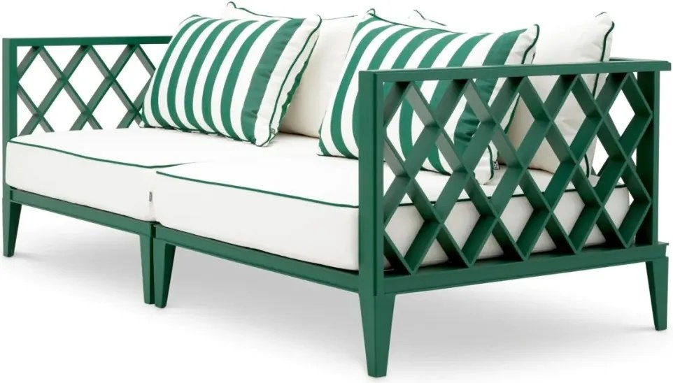 Canapea pentru interior si exterior Ocean Club, verde, 119907 HZ