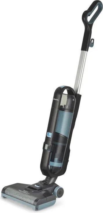 Aspirator vertical pentru curatare umeda si uscata 2in1 Ariete 2487/00, 600 W, 2 rezervoare, Negru/Albastru