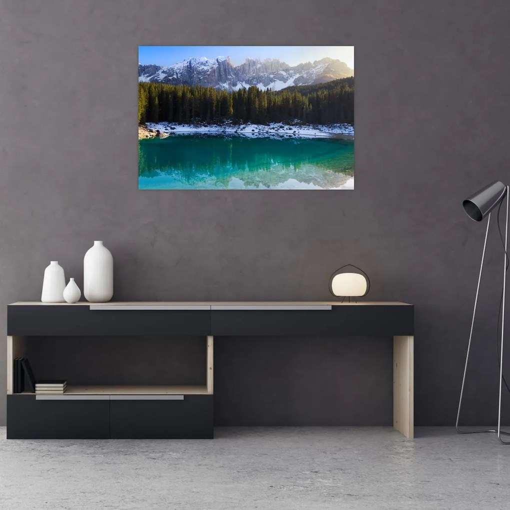 Tablou - Lacul Karersee (90x60 cm)