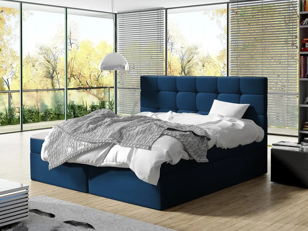 Pat matrimonial Boxspring 160 cm Cinara (manila 26). 1054115