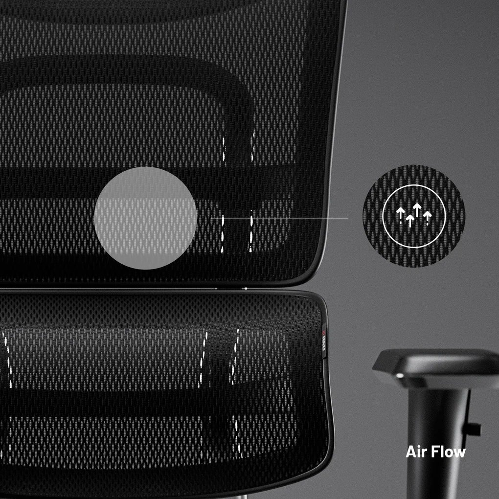 Scaun ergonomic DIABLO V-MASTER: negru