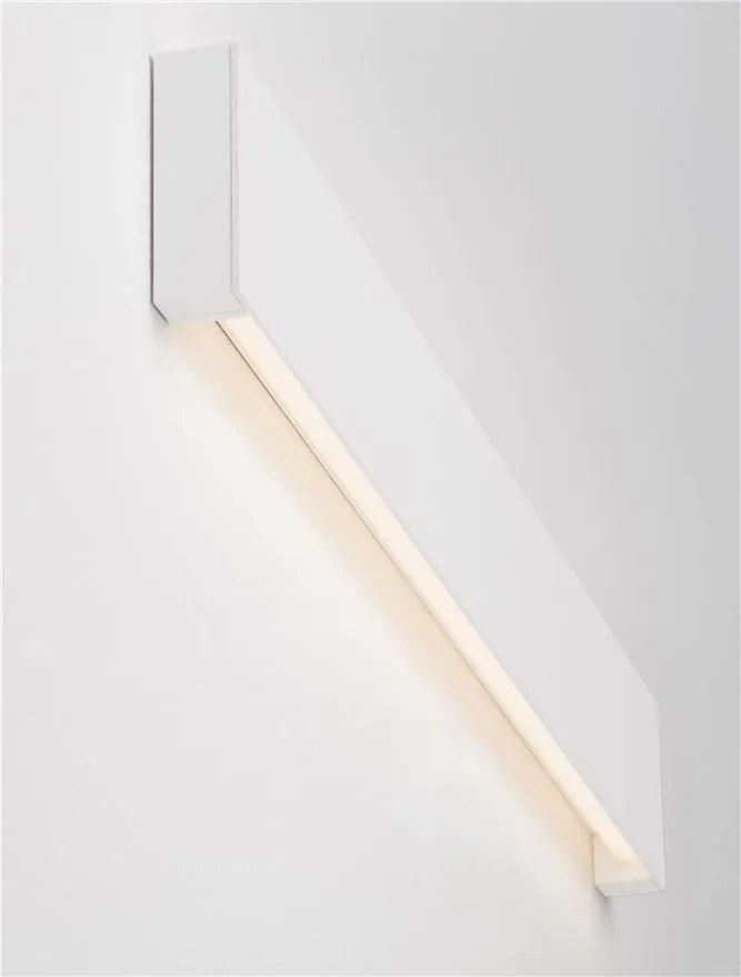 Aplica exterior alba liniara 60cm IP65 LED METRIC