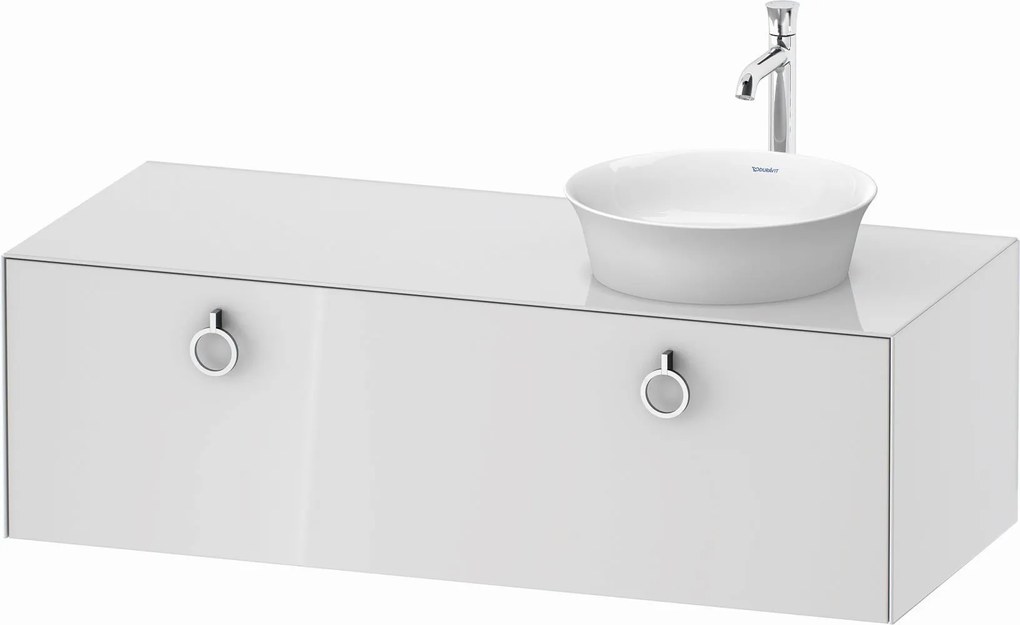 Duravit White Tulip dulap 130x55x40.8 cm sub chiuveta pe perete alb WT4982R8585