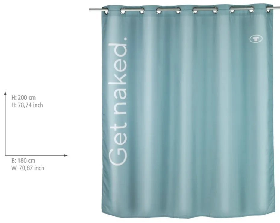 Perdea de duș 180x200 cm Tom Tailor Get Naked – Wenko