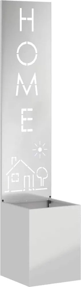 vidaXL Ecran de intimitate pentru grădină Argintiu 32 x 32 x 150 cm