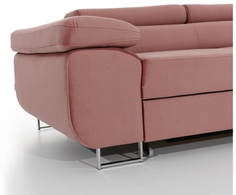 Supermobel Colțar extensibil ANTON, 275x90x202, ontario 83/soft 17, colţ stânga