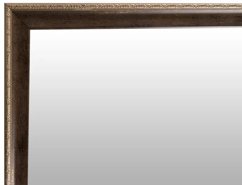 Oglinda dreptunghiulara cu rama din polistiren maro închis/aurie Gilbert, 69,5cm (L) x 49,5cm (L) x 1,6cm (H)
