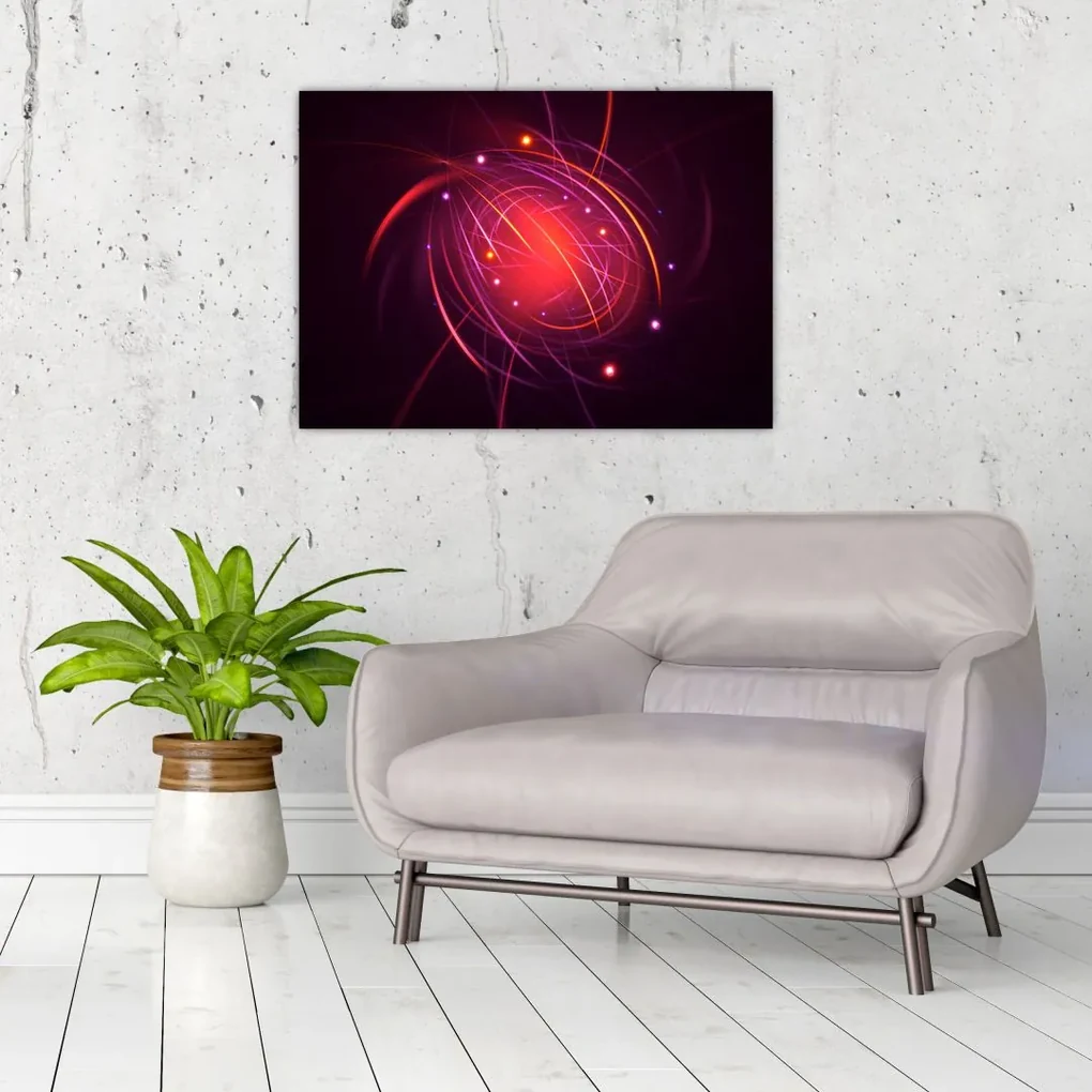 Tablou modern cu abstacțiune  (70x50 cm), în 40 de alte dimensiuni noi