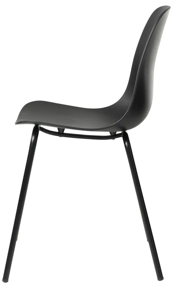 Scaun Unique Furniture Whitby, negru