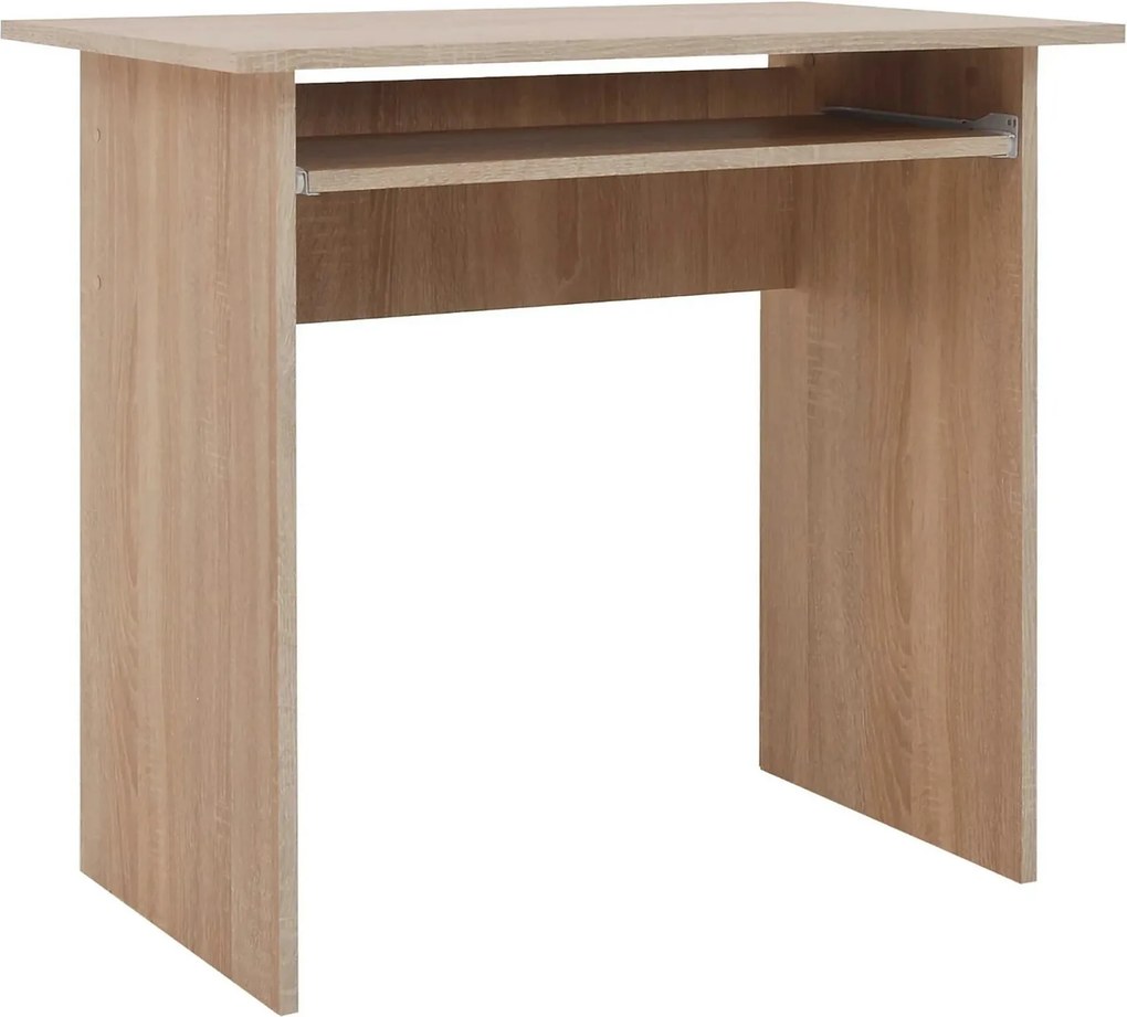 Masa birou VERNER NEW, stejar sonoma, PAL melaminat, 82x50x75 cm
