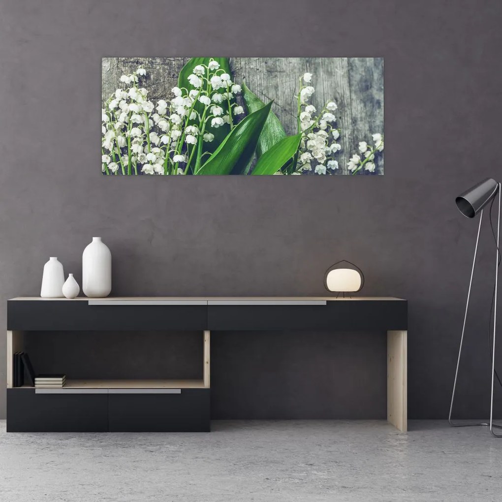 Tablou cu lăcrimioare (120x50 cm)