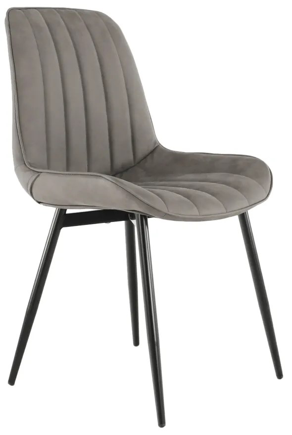 Scaun sufragerie Halana (gri deschis). Promo -6%. 1016074