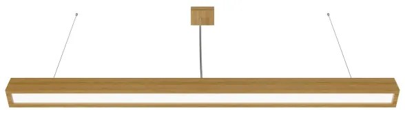 Lustră LED pe cablu LOOK LED/48W/230V 4000K 150 cm stejar APLED