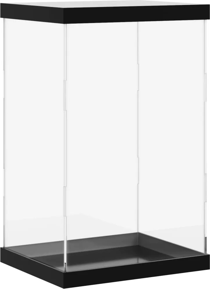 vidaXL Cutie de prezentare, transparent, 22x18x35 cm, acril